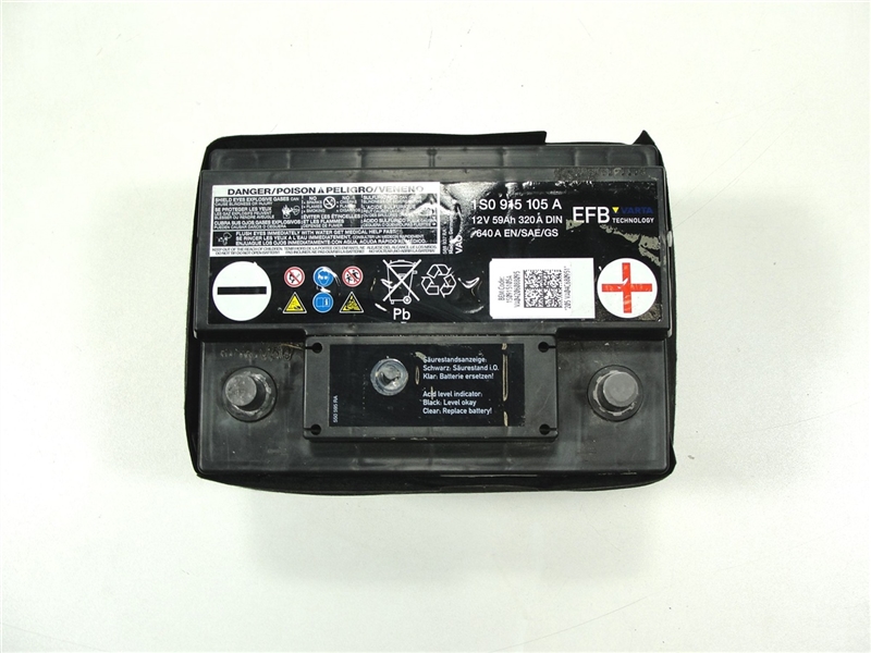 Skoda Batterie Akku EFB Start Stop Autobatterie 59Ah 320A 1S0915105A