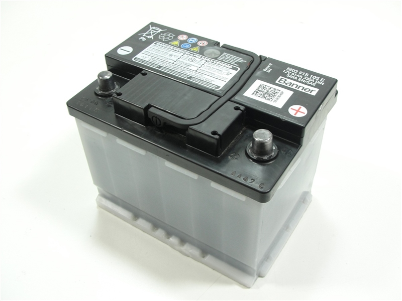 VW Golf 6 Jetta Batterie Batterie 61ah 330 A 12 V 5k0915105e/15442 eBay